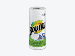 BOUNTY 2X MORE ABSORBENT PAPER TOWELS