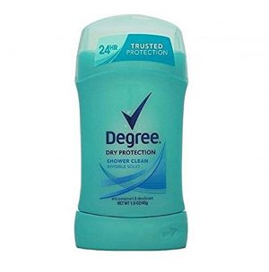 DEGREE INVISBLE SOLID ANITPERSPIRANT DEODORANT (Shower Clean) (2.6 oz)