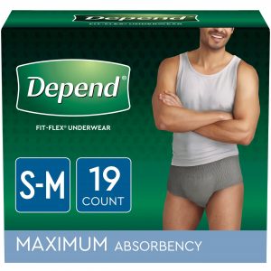 DEPEND MALE ADULT UNDERWEAR (S/M) (19 count)
