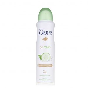 DOVE ANTIPERSPIRANT SPRAY (Cucumber and Green Tea) (150 ml)